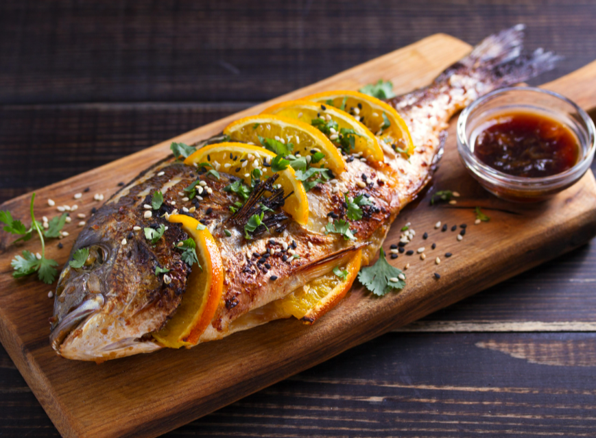 Whole Medium Fish Garni